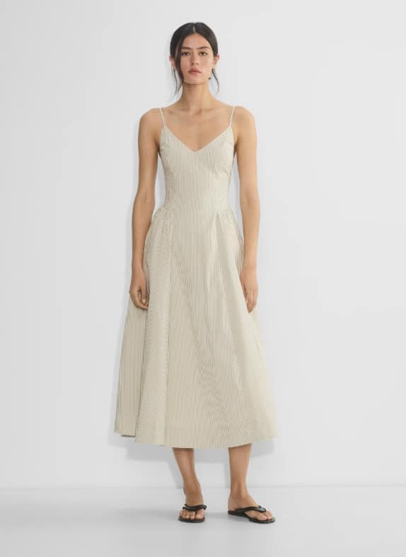 Technique Poplin Dress