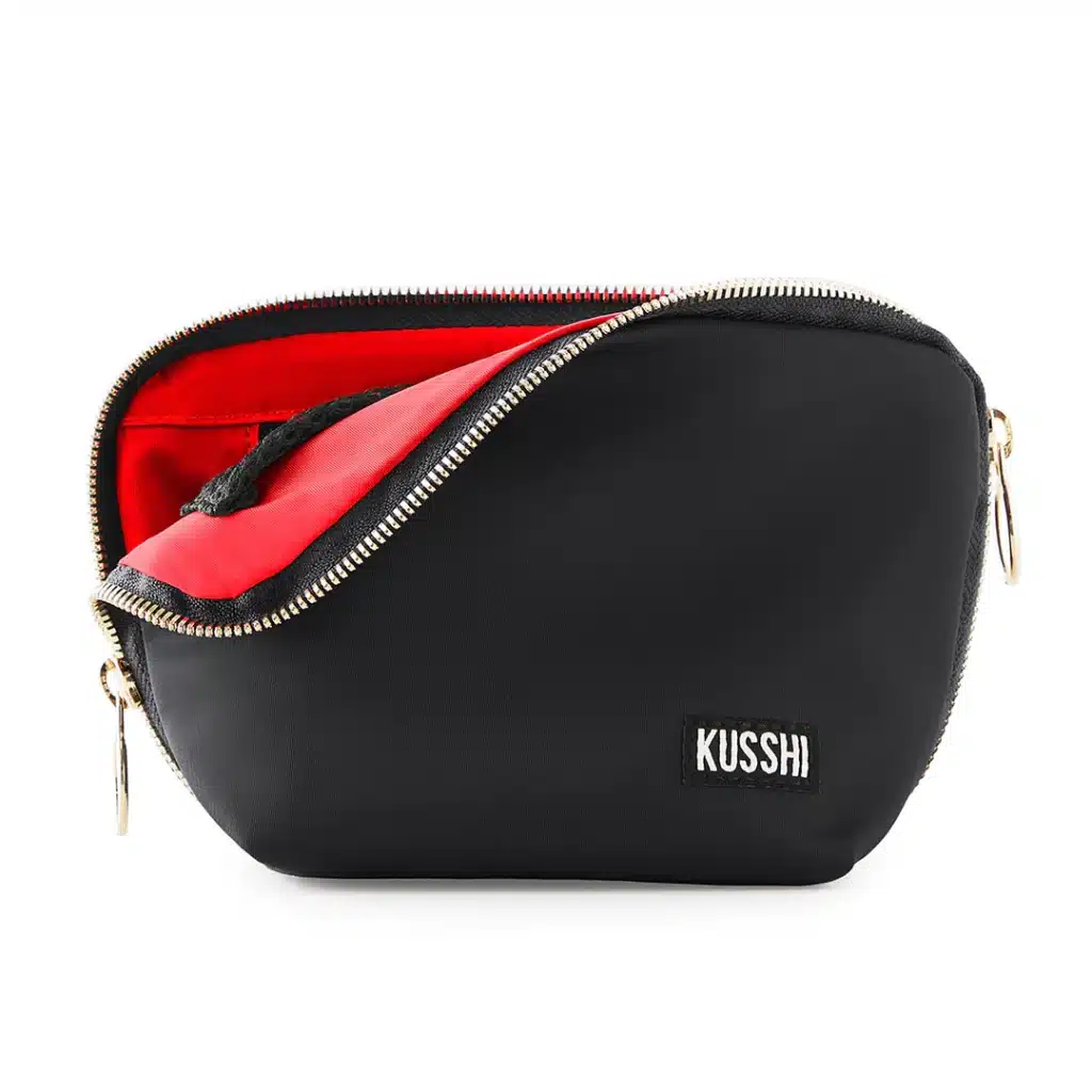 10 Best Makeup Travel Bags Women Swear By for Stylish, Organized Packing 5 Kusshi Signature Makeup Bag2