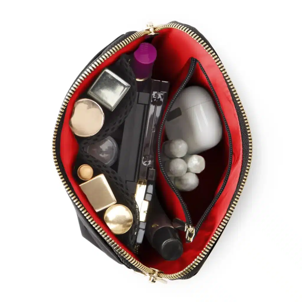 10 Best Makeup Travel Bags Women Swear By for Stylish, Organized Packing 6 Kusshi Signature Makeup Bag3