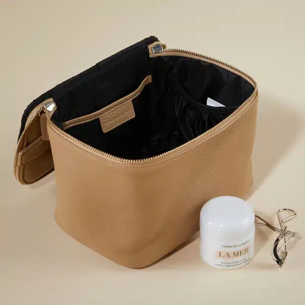 10 Best Makeup Travel Bags Women Swear By for Stylish, Organized Packing 11 Leatherology Train Case2
