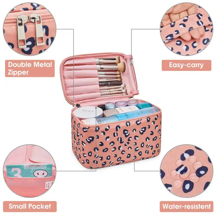 10 Best Makeup Travel Bags Women Swear By for Stylish, Organized Packing 30 Narwey Travel Makeup Bag3