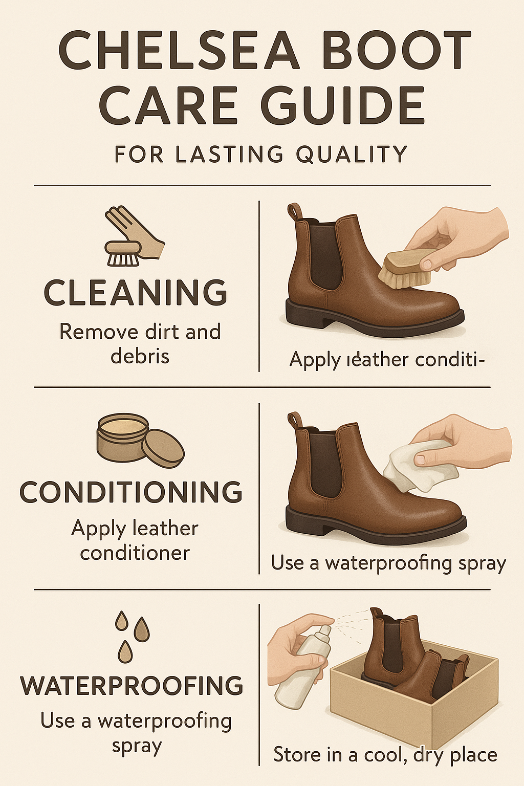 Top 7 Best Chelsea Boots Women Crave for Style & Comfort 5 Care guide for maintaining the best Chelsea boots women for style and durability