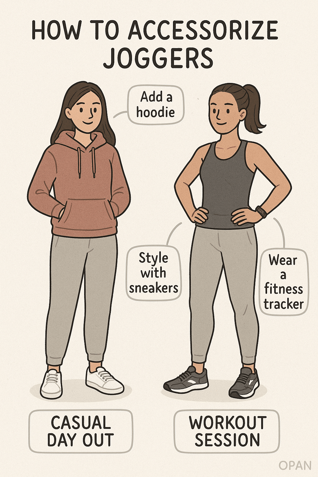 best joggers for women style guide for casual and workout looks with accessory tips