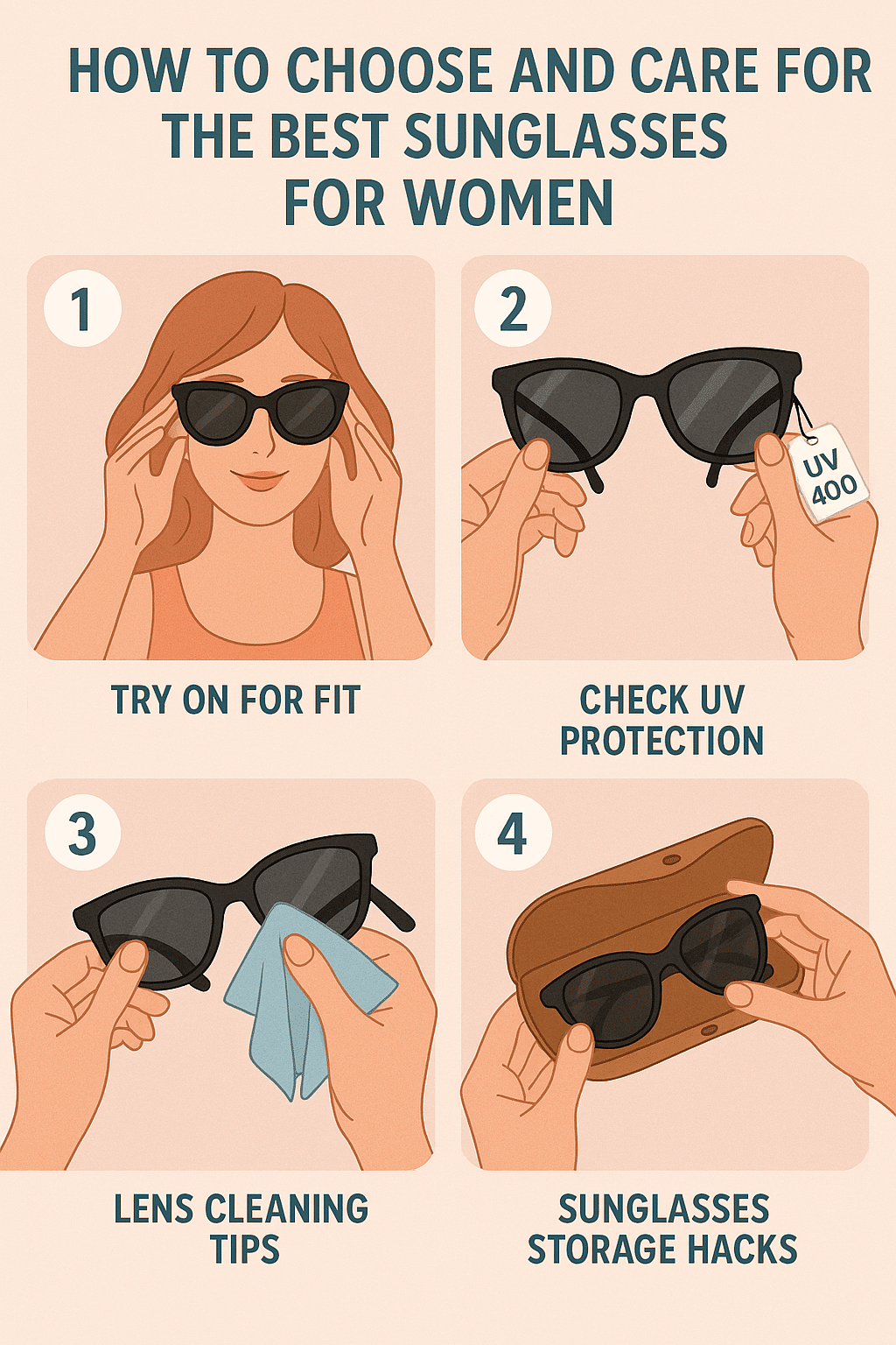 best sunglasses for women step by step guide to choosing and caring
