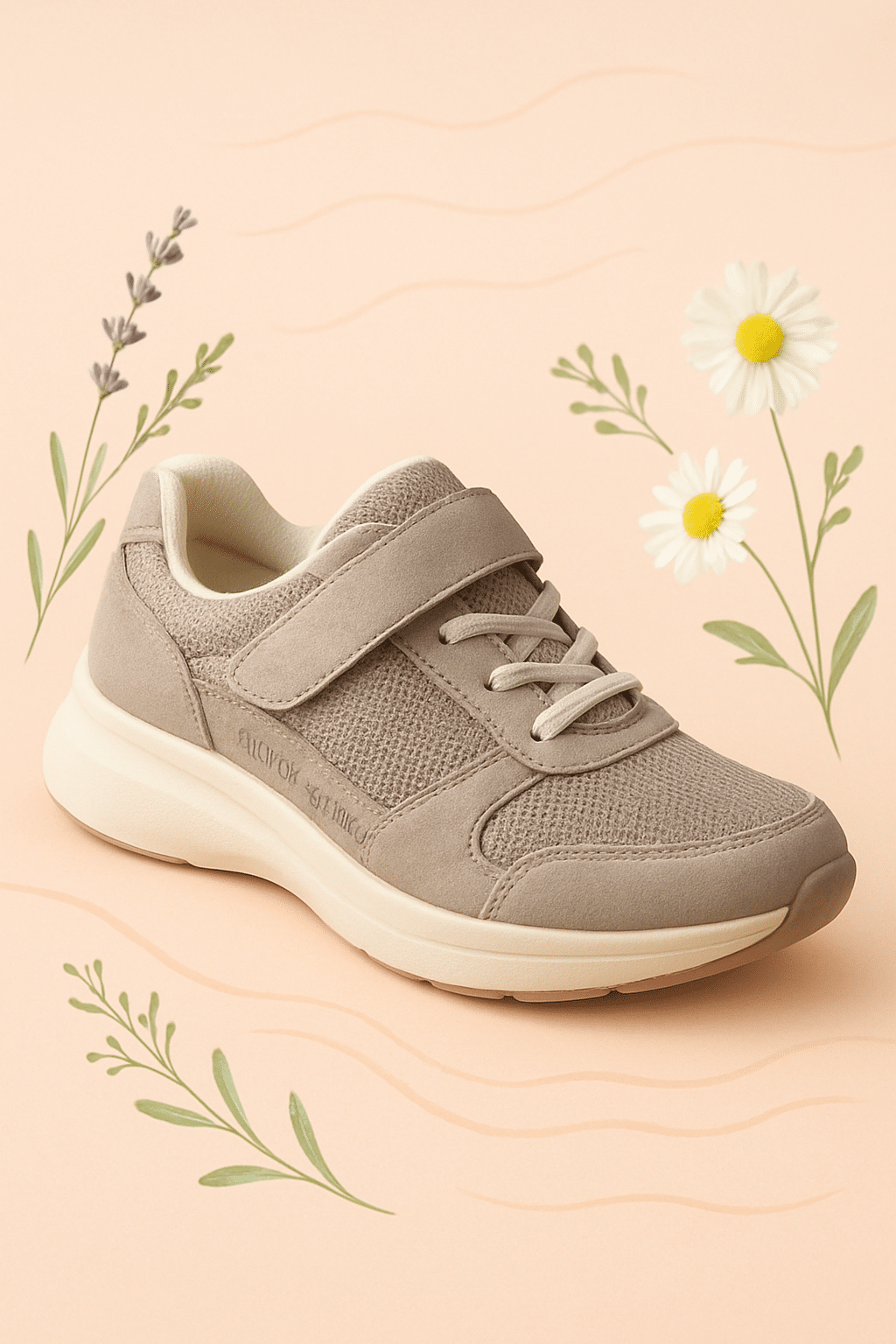 stylish supportive shoe representing best shoes for plantar fasciitis for women with comfort and wellness vibe