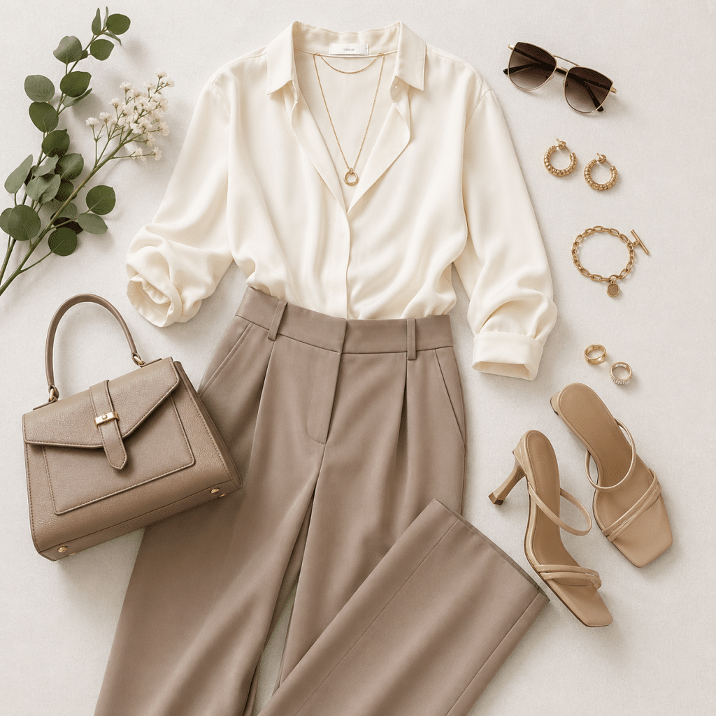 Womens outfit idea with ShopSimon outlet fashion deals